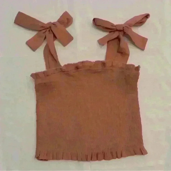 TCEC tie shoulder top - Picture 2 of 3